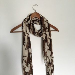 🌼Moose Printed Viscose Scarf